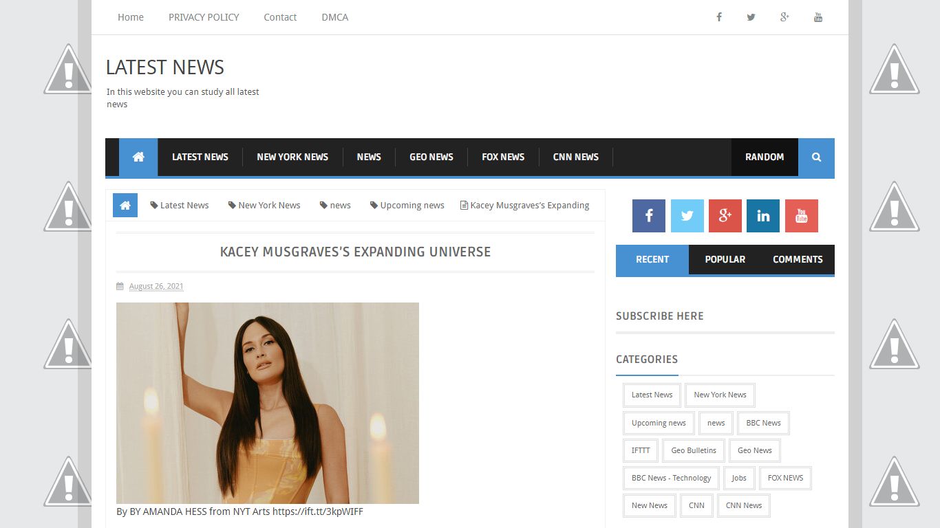 Kacey Musgraves’s Expanding Universe ~ Latest News